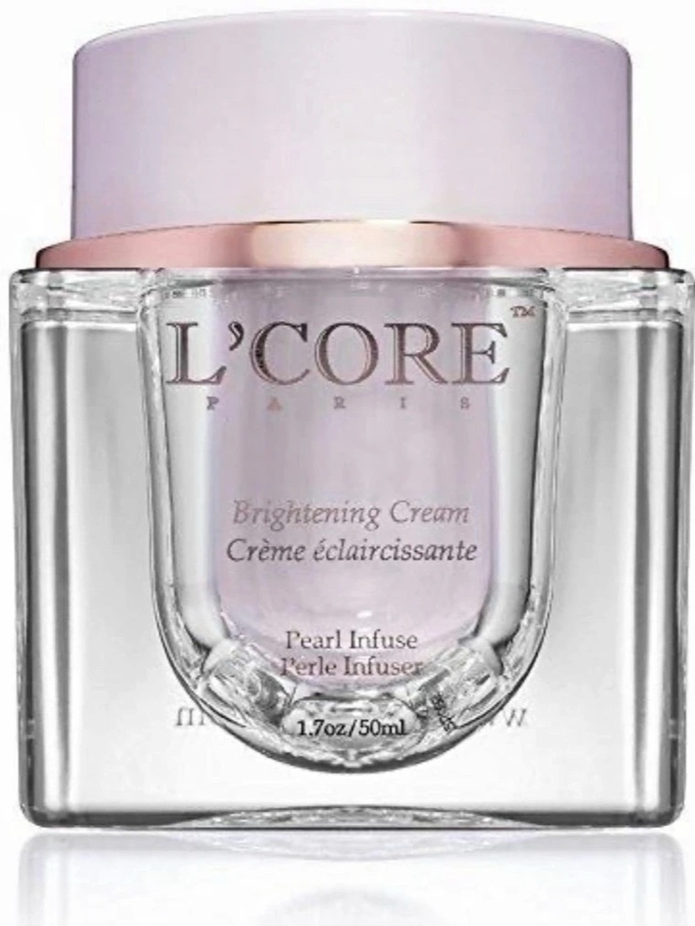 L'CORE PARIS Brightening Cream Pearl Infuse 1.7 oz / 50 ml
